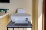 Wireless printer in primary bedroom
